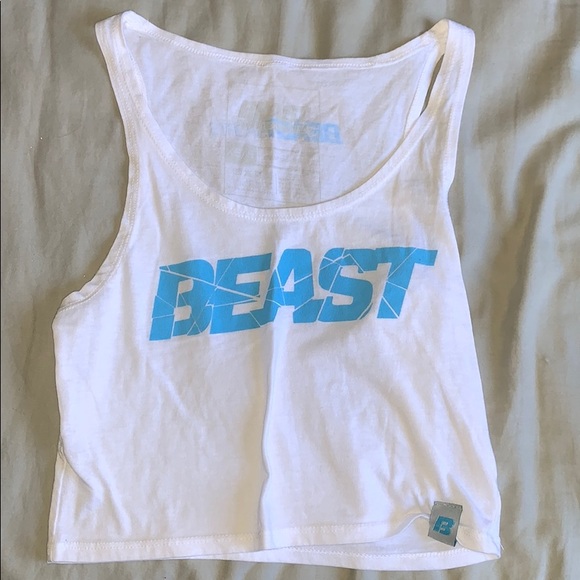beast Tops - Cropped active tank top